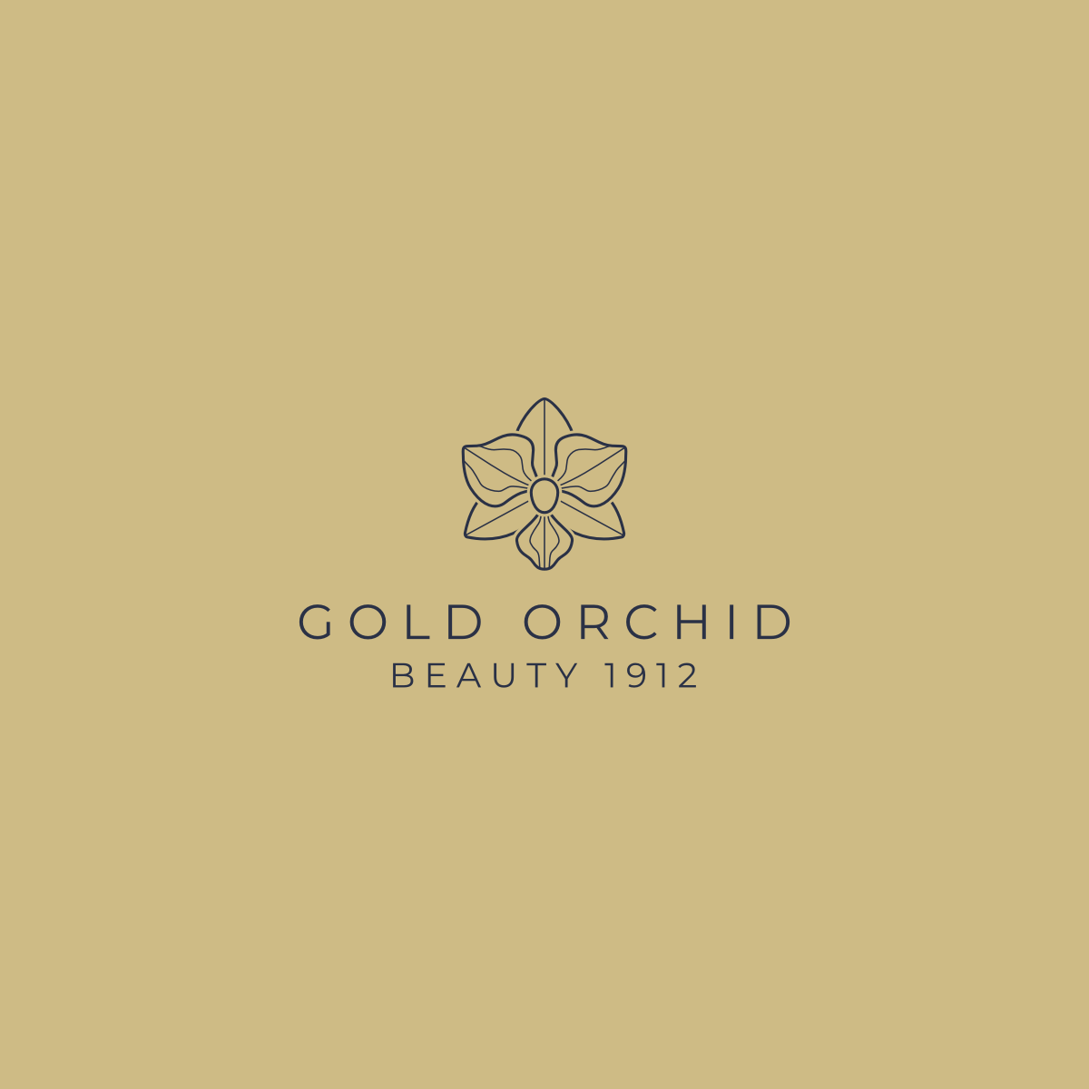 projekt logo dla gold orchid
